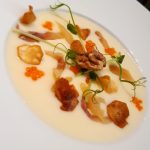 soupe poisson oeuf noix chips allier local saveurs savoir faire terroir cuisine restaurant saint-menoux