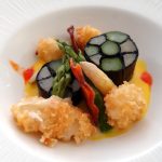 Maki asperges cuisine gastronomique saveurs épices local maison bio terroir